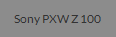 Sony PXW Z 100
